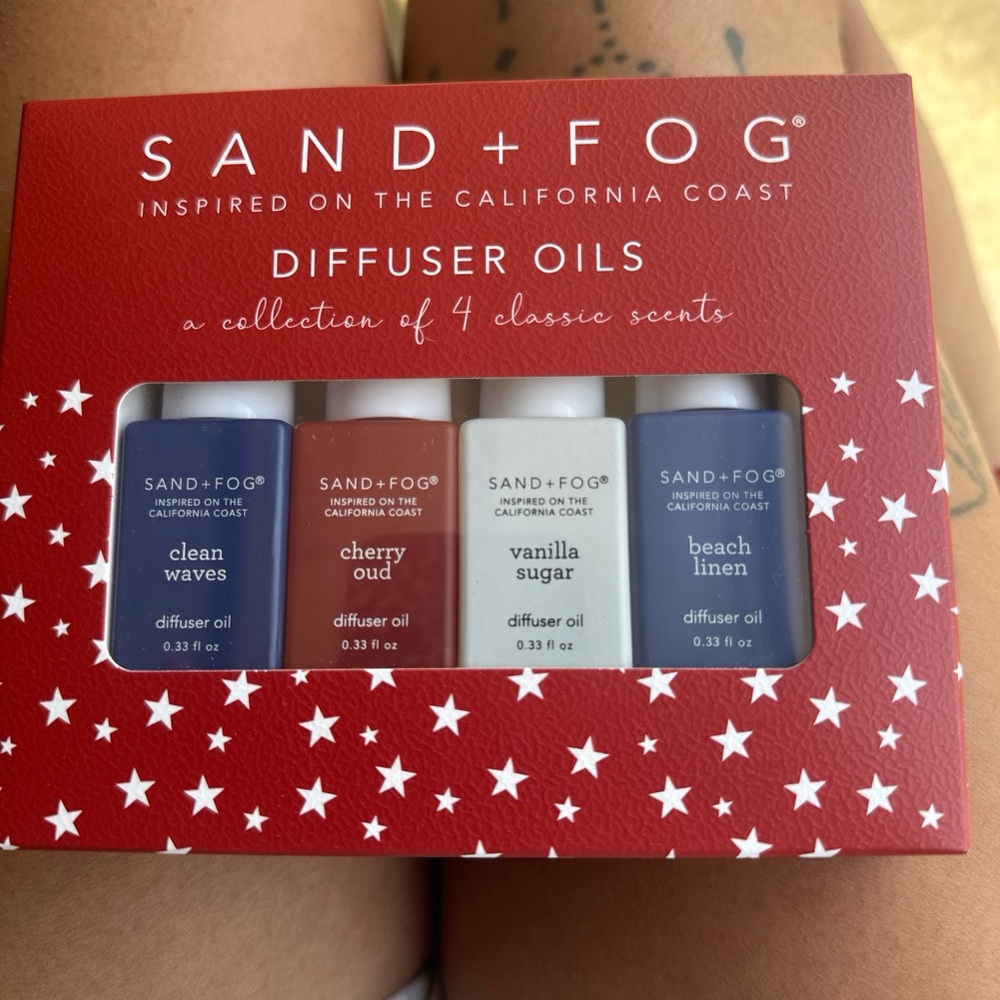 Diffuser Oils Collection — Red Gift Set (4 Pack)